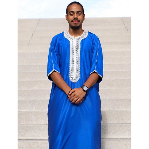Qamis bleu