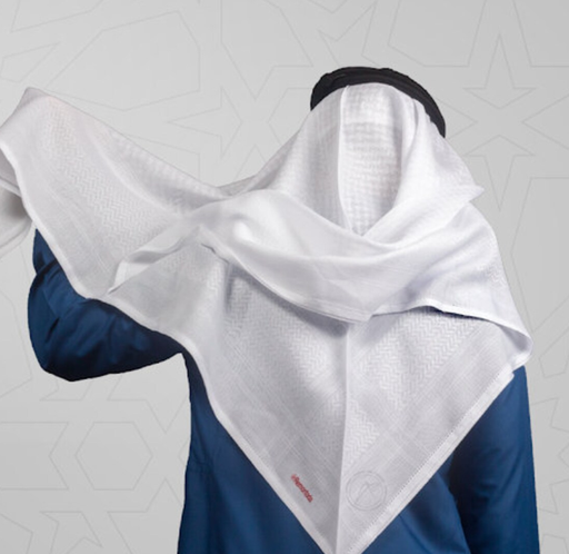 Shemagh blanc